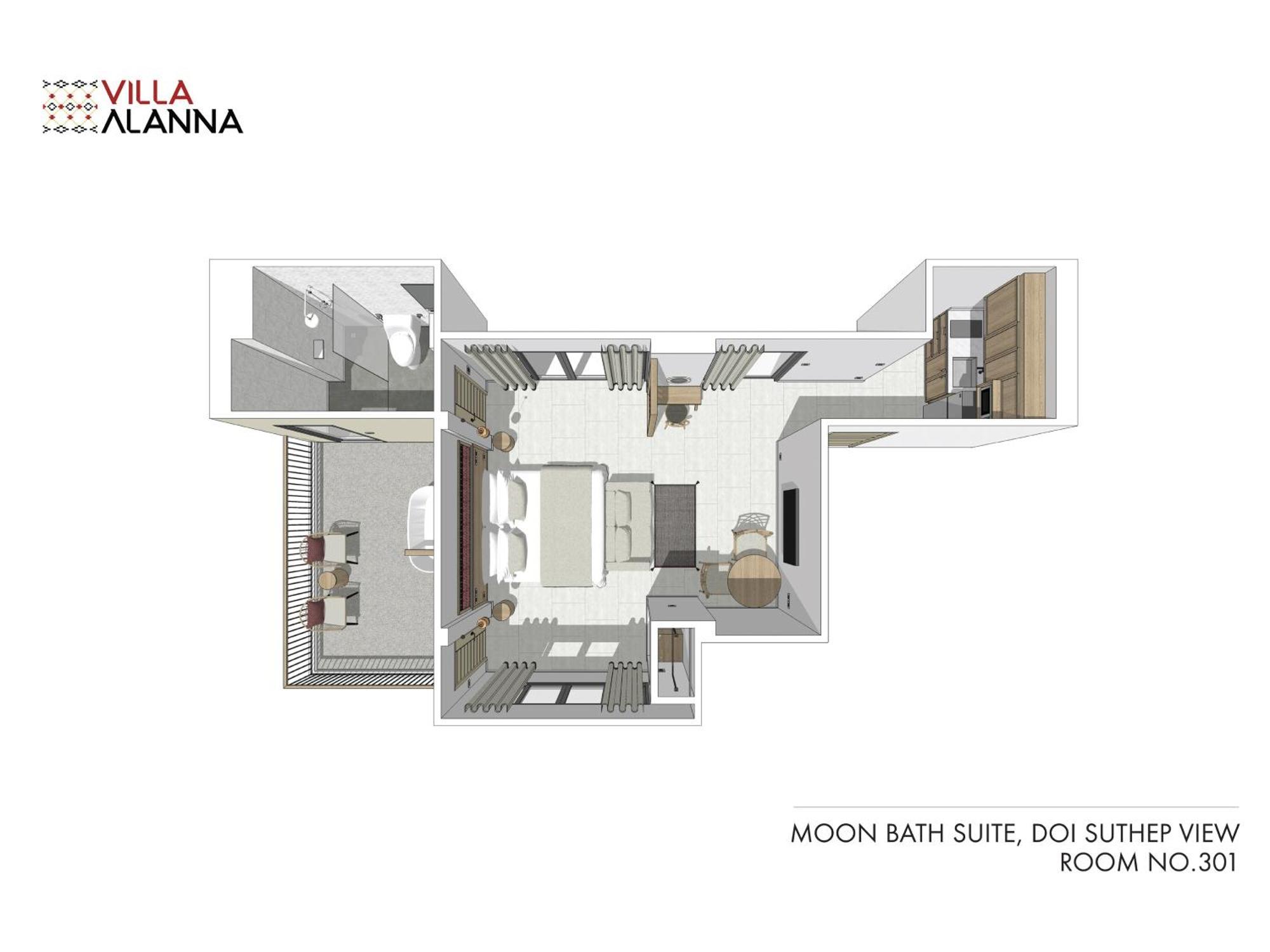 Villa Alanna チエンマイ 部屋 写真