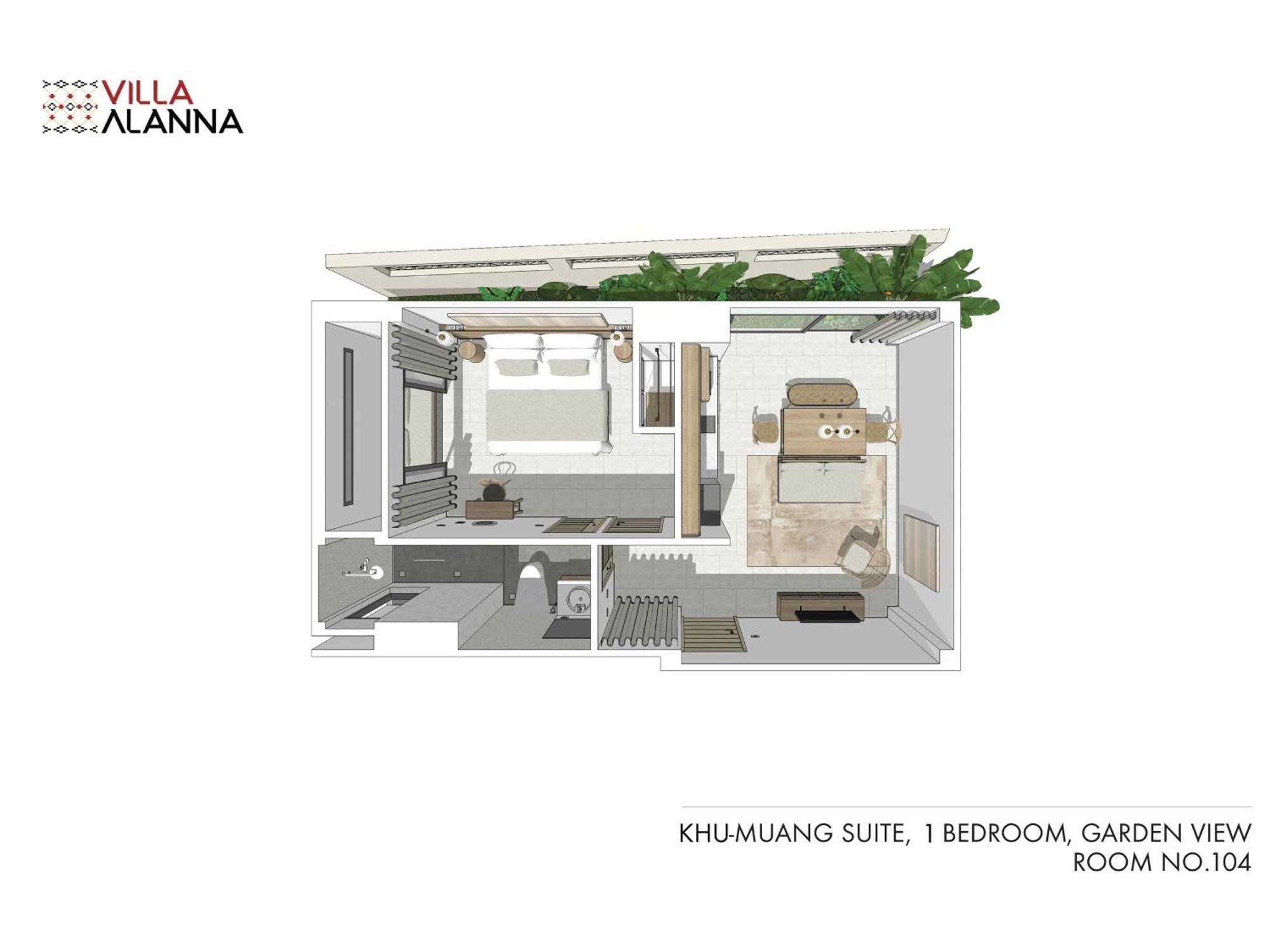 Villa Alanna チエンマイ 部屋 写真