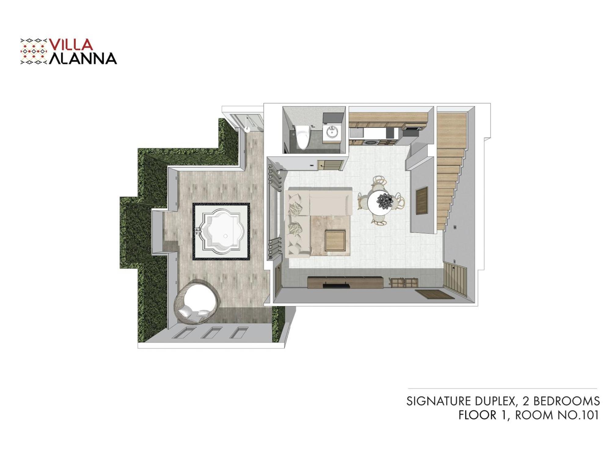 Villa Alanna チエンマイ 部屋 写真